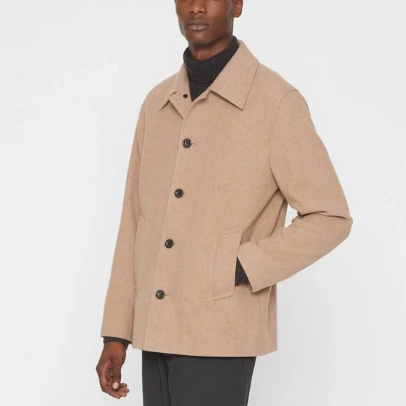 wool coat club monaco chore coat